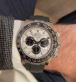 Rolex Cosmograph Daytona White Gold Meteorite 116519LN Replica - Image 4