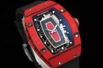 Richard Mille RM07-01 Racing Red Carbon Black Rubber Strap 46mm Ladies Watch - Image 2