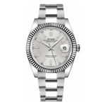 Rolex Datejust 41 Silver Dial Oyster Bracelet Watch 126334-0003