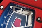Richard Mille RM07-01 Racing Red Carbon White Rubber Strap 46mm Ladies Watch - Image 7