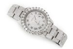 CHEAP ICED OUT WATCHES ROLEX DATEJUST 36MM AUTOMATIC STAINLESS STEEL WATCH FULL MOISSANITE WATCH 20.50CT - Image 2