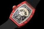 Richard Mille RM07-01 Racing Red Carbon Black Rubber Strap 46mm Ladies Watch - Image 8