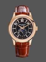 Replica Patek Philippe Complications Rose Gold 5205R 011 40mm Mens Watch