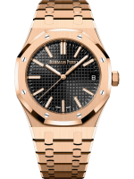 ROYAL OAK Pink Gold Black Dial 41mm