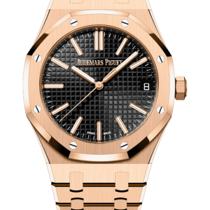 ROYAL OAK Pink Gold Black Dial 41mm