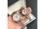 Rolex Datejust 36/28mm RG/SS Jub White/Dial
