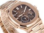 Patek Philippe Nautilus Moon Phase Rose Gold Brown Sunburst 5712 1R 001 40MM - Image 2