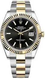 Rolex Datejust 41 Black Dial Men's Watch M126333-0013