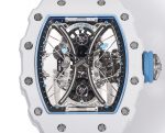 Richard Mille RM053-01 Pablo MacDonough Skeleton Dial White Rubber Strap - Image 3