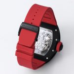 Richard Miller RM 055 RMUL2 NTPT Carbon Fiber Red Rubber Strap - Image 9