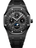 AP Royal Oak Black Steel Watch 41mm