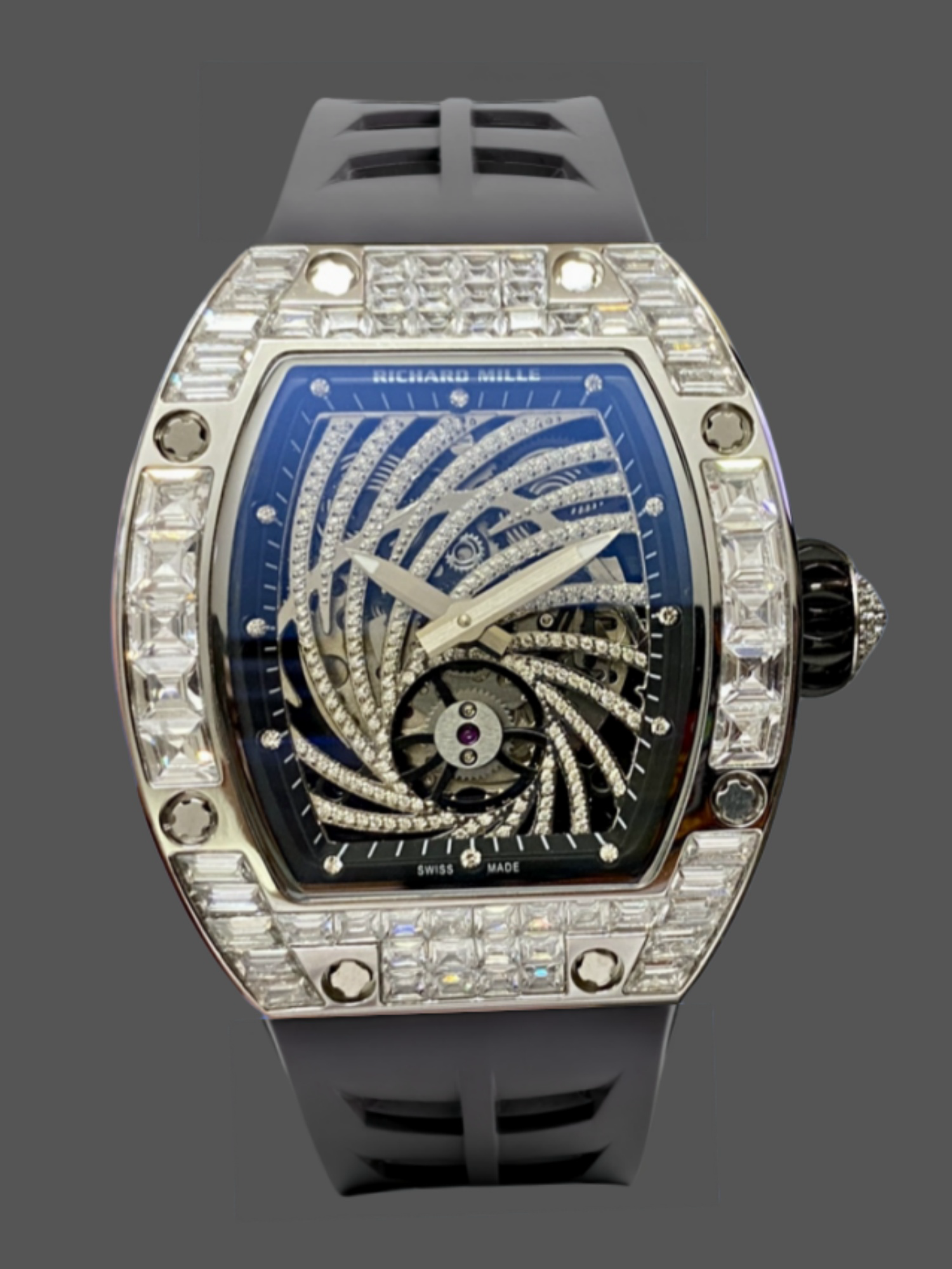 9AFC09A0-9743-5466-E7F4-351129F2077F Richard Miller RM51-02 Tourbillon Diamond Twister Watch - Image 1