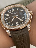 Patek Philippe Aquanaut 5167 300G 010 Black & Green & Brown 40mm - Image 30