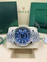Rolex Sky-Dweller 42mm Black Dial Oyster Bracelet Men's Watch 326939 - Image 10