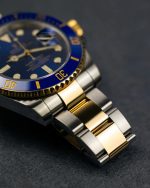 Rolex Submariner Bluesy Blue Index Dial Oyster Bracelet Mens Watch 116613lb-0005 - Image 6