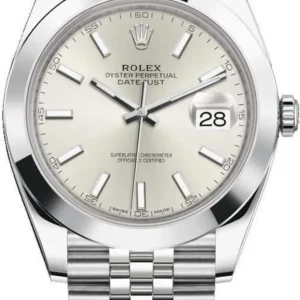 Rolex Datejust 41 Silver Dial Men's Watch M126300-0004
