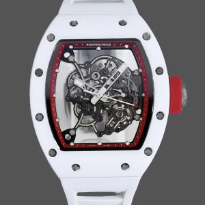 Richard Miller RM 055 RMUL2 NTPT Carbon Fiber White Case Red Mark