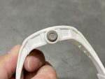 Richard Miller RM 055 RMUL2 NTPT Carbon Fiber Black Mark White Rubber Strap - Image 6