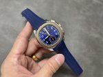 Replica Patek Philippe Aquanaut Blue 5968A 001 42mm Mens Watch - Image 8