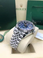 Rolex Sky-Dweller 42mm Black Dial Oyster Bracelet Men's Watch 326939 - Image 9