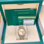 Rolex Datejust 41 White Dial Men's Gold & Steel Watch 126333-0015 - Image 4