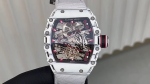 Richard Mille RM 38 02 Bubba Watson Tourbillon White Case Rubber & Fabric Strap - Image 31