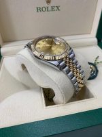 Rolex Datejust 36 Champagne Diamond Dial Watch 116233-0150 - Image 7