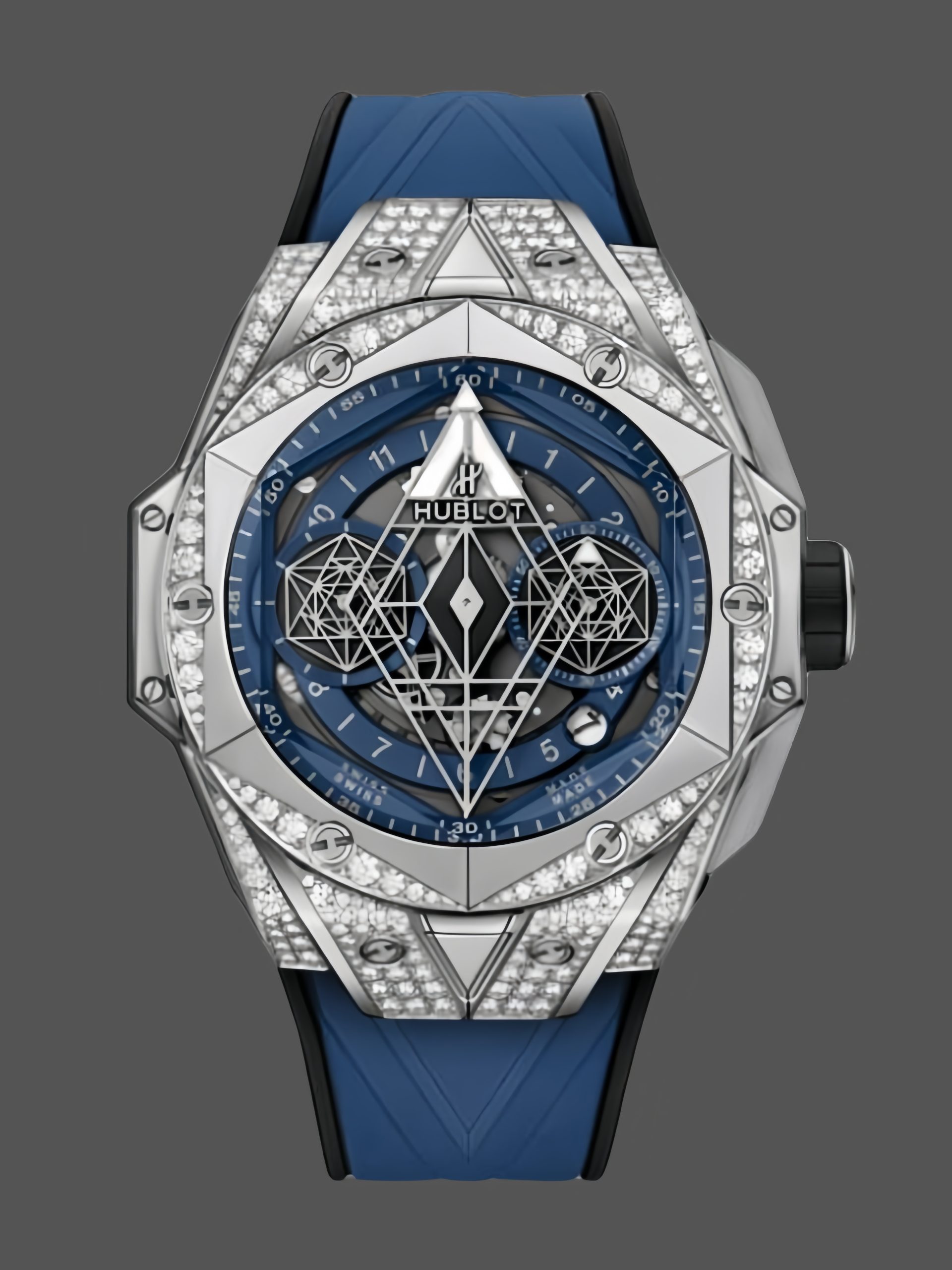 B36FC85D-9325-F8D1-5B77-84408C84D872 Hublot Big Bang Sang Bleu II Titanium 418.NX.5107.RX.1604.MXM20 - Image 1