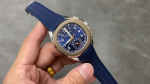 Replica Patek Philippe Aquanaut Blue 5968A 001 42mm Mens Watch - Image 2