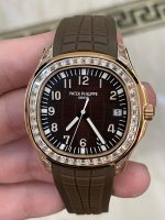 Patek Philippe Aquanaut 5167 300G 010 Black & Green & Brown 40mm - Image 24