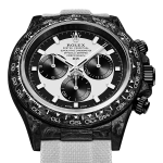Daytona Dew Collection Carbon Cream 41 mm Premium Super Carbon Fiber Customized Edition Cos - Image 6
