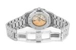 AUDEMARS PIGUET ICED OUT ROYAL OAK 41MM STAINLESS STEEL HEBREW DIAL SILVER VVS MOISSANITE WATCH - Image 4