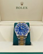 Rolex Submariner Bluesy Blue Index Dial Oyster Bracelet Mens Watch 116613lb-0005 - Image 12