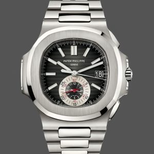 Patek Philippe Nautilus Chronograph Stainless Steel Black Dial 5980 1A 014