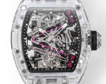 Richard Mille RM38-02 Tourbillon Movement Edition Crystal Black Rubber Strap - Image 3