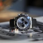 Rolex Daytona White Gold Steel Dial Oysterflex Strap116519ln-0027 Replica - Image 5