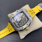Richard Mille RM 11 03 Titanium Skeleton Dial Yellow Strap - Image 5