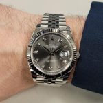 Rolex DateJust 41 Rhodium Diamond Dial 126334 Steel & 18k White Gold - Image 10