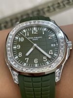 Patek Philippe Aquanaut 5167 300G 010 Black & Green & Brown 40mm - Image 18