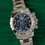 Rolex Cosmograph Daytona 116509 Blue Index Oyster White Gold Mens Watch - Image 12