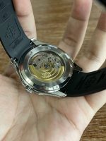 Replica Patek Philippe Aquanaut 5267 200A 001 Black Dial Diamond Bezel Watch - Image 9