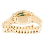 Rolex Day-Date Yellow Gold Diamond-Paved Dial Diamond Bezel Women's Watch M128348RBR-0030 - Image 6