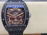 Richard Mille RM47 Edition Tourbillon Skeleton Black Ceramic Casing Watch - Image 3