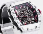 Richard Mille RM 38 02 Bubba Watson Tourbillon White Case Rubber & Fabric Strap - Image 35