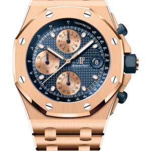 OFFSHORE Pink Gold Blue Dial CHRONOGRAPH 42mm
