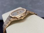Patek Philippe Nautilus Ladies Rose Gold & Yellow Gold Silver Dial 7118 1R 001 35.2mm - Image 8