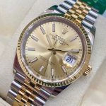 Rolex Datejust 41 White Dial Men's Gold & Steel Watch 126333-0015 - Image 6
