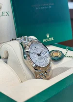 Rolex Sky-Dweller 42mm Black Dial Oyster Bracelet Men's Watch 326939 - Image 14