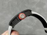 Richard Miller RM 055 RMUL2 NTPT Carbon Fiber Black Rubber Strap - Image 16