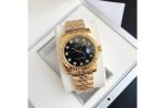Rolex Datejust 36/28mm RG/RG Jub Black/Dial - Image 6